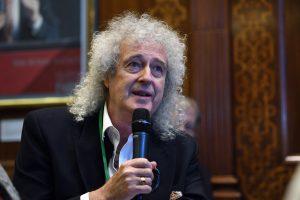 Brian May speaking.
